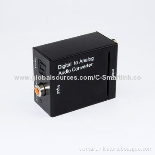 Digital to Analog Audio Converter, Ease-to-install, Compact Sizes and LightweightNew